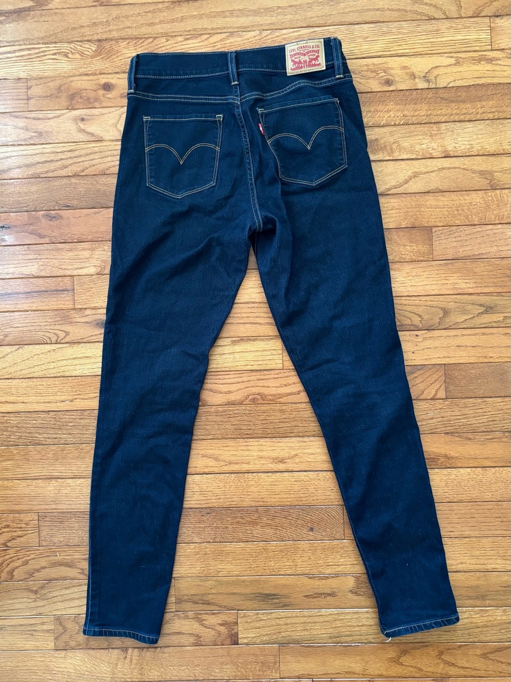 Levi's Dark Blue Denim Jeans size 28, 311 Shaping Jeans - Picture 7 of 8